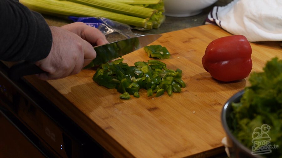 Bite sized bell peppers