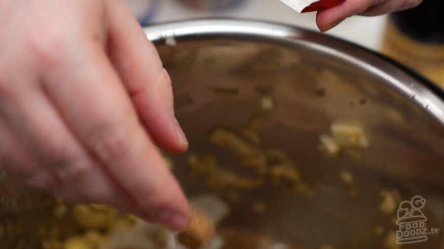 adding beef bouillon cubes