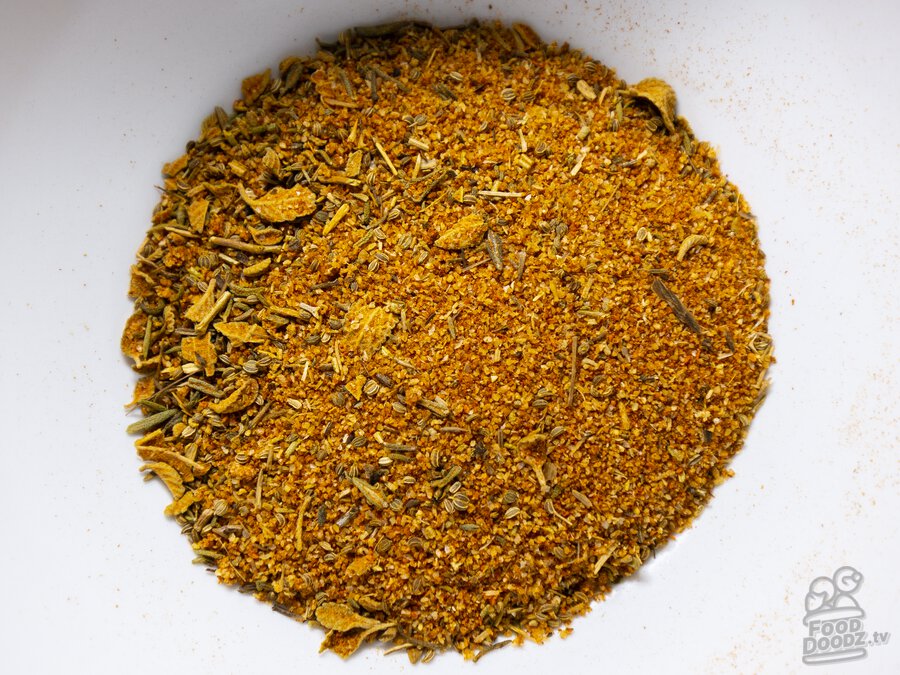 A bowl of our delicious and spicy salt free cajun seasoning
